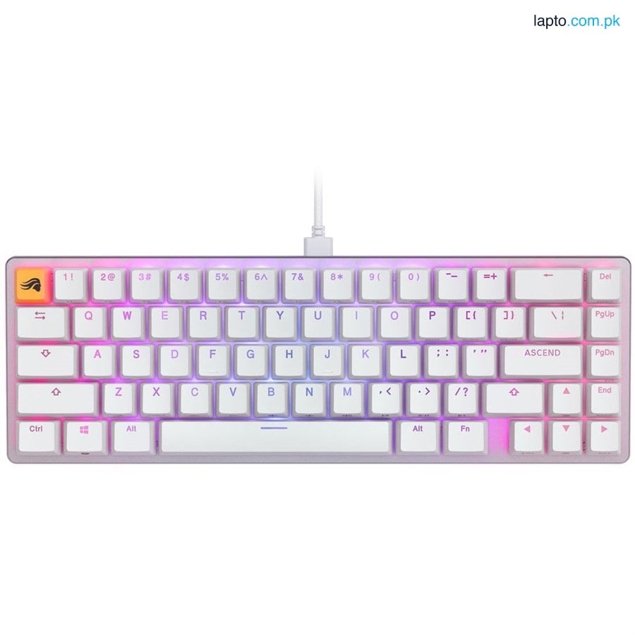 Glorious GMMK2 Modular Edition Pre-Built White Compact 65% Mechanical Keyboard
