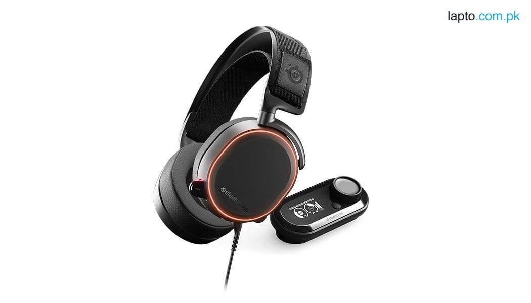 SteelSeries Arctis Pro + GameDAC Headset Gaming Wired Black - White