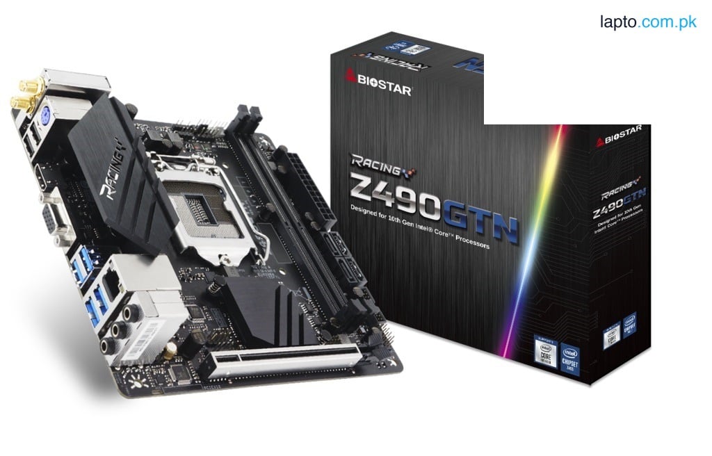 Biostar Z490GTN LGA Socket Motherboard
