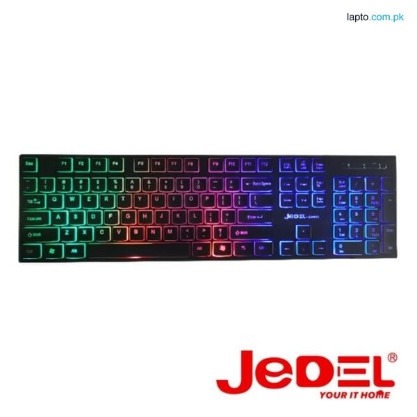 JEDEL K510 ERGONOMIC GAMING KEYBOARD RGB WIRED