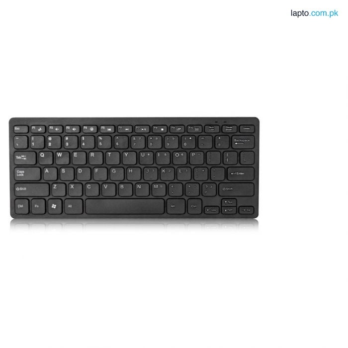 JEDEL WS4100 Portable Bluetooth Keyboard Wireless Sleek Silver