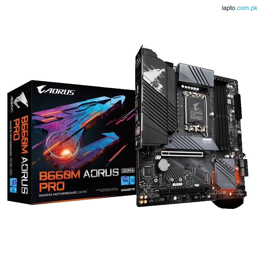 Gigabyte B660M AORUS PRO UNLEASHED PERFORMANCE 12th & 13th Gen