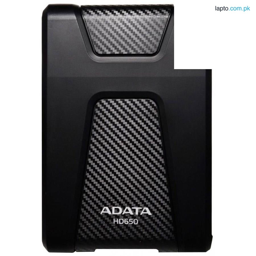 ADATA HD650 4TB External Hard Drive Surface Protected AHD650-4TU31-CBK Black
