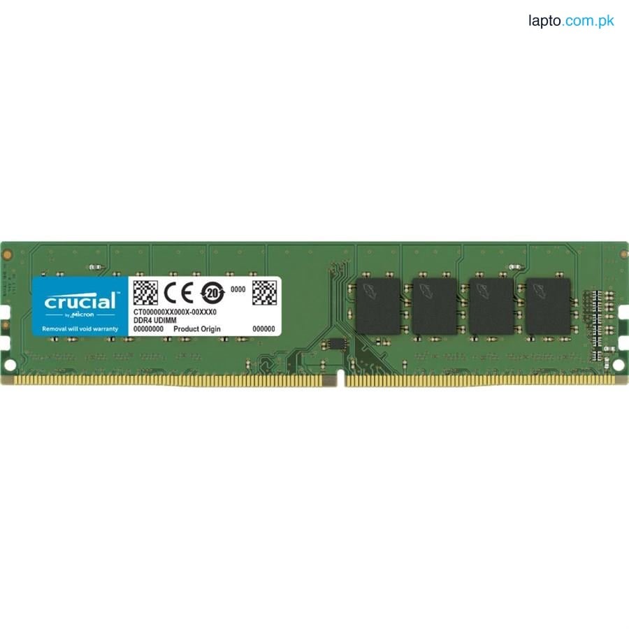 Crucial 16GB Basics 2666 DDR4 UDIMM CB16GU2666 Desktop Memory