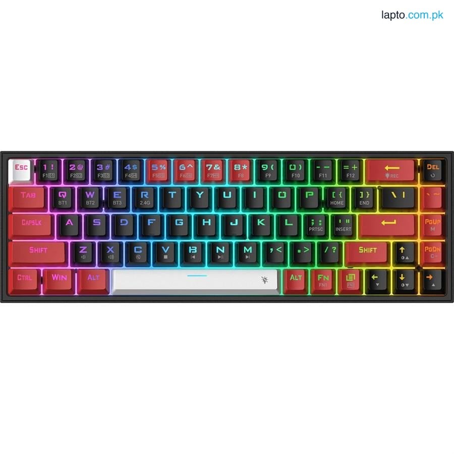 Redragon CASTOR PRO K631 Gaming Keyboard 65% Wireless RGB
