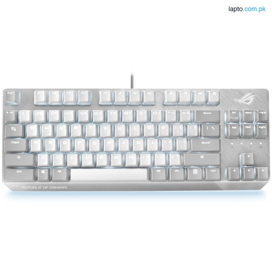 Asus ROG Strix Scope NX TKL X806 White - 90MP02B6-BKUA00 - Gaming Keyboard Wired Mechanical RGB