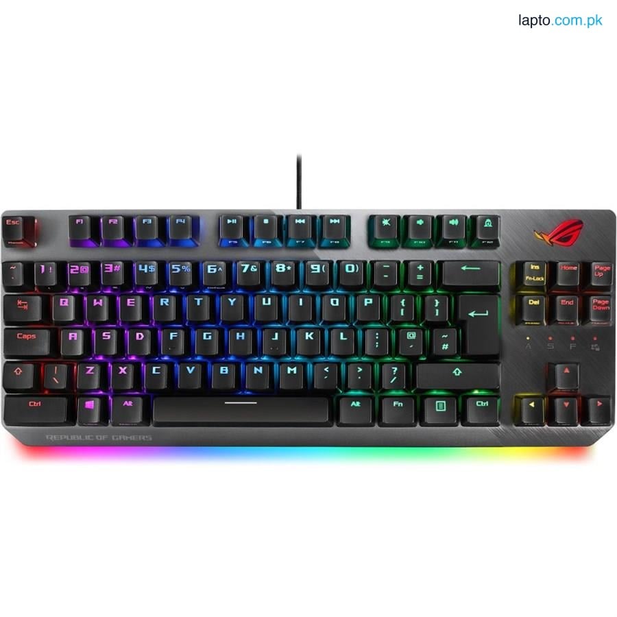 ASUS ROG Strix Scope TKL RGB gaming keyboard wired mechanical