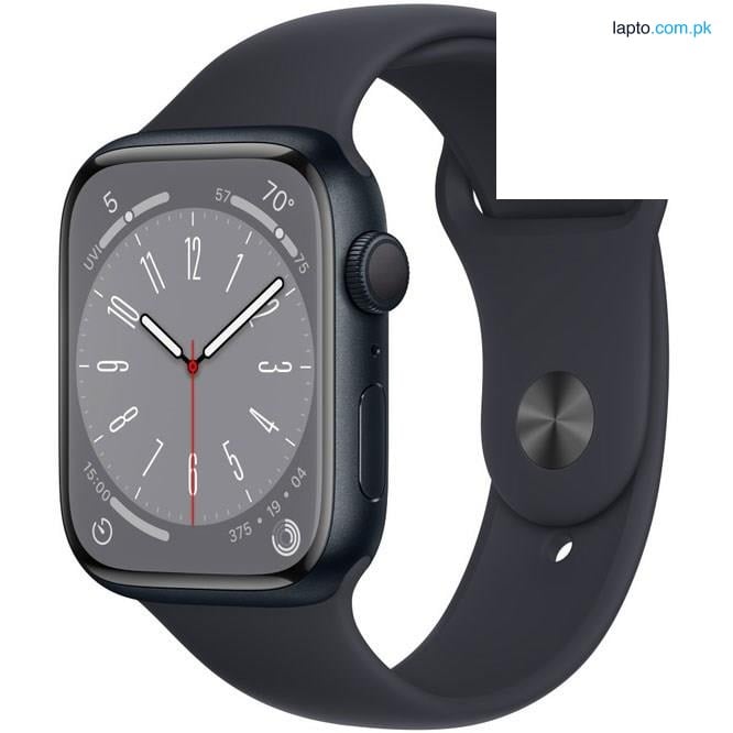 Apple Watch Series 8 Aluminum Midnight - Starlight Sport Band GPS-45mm