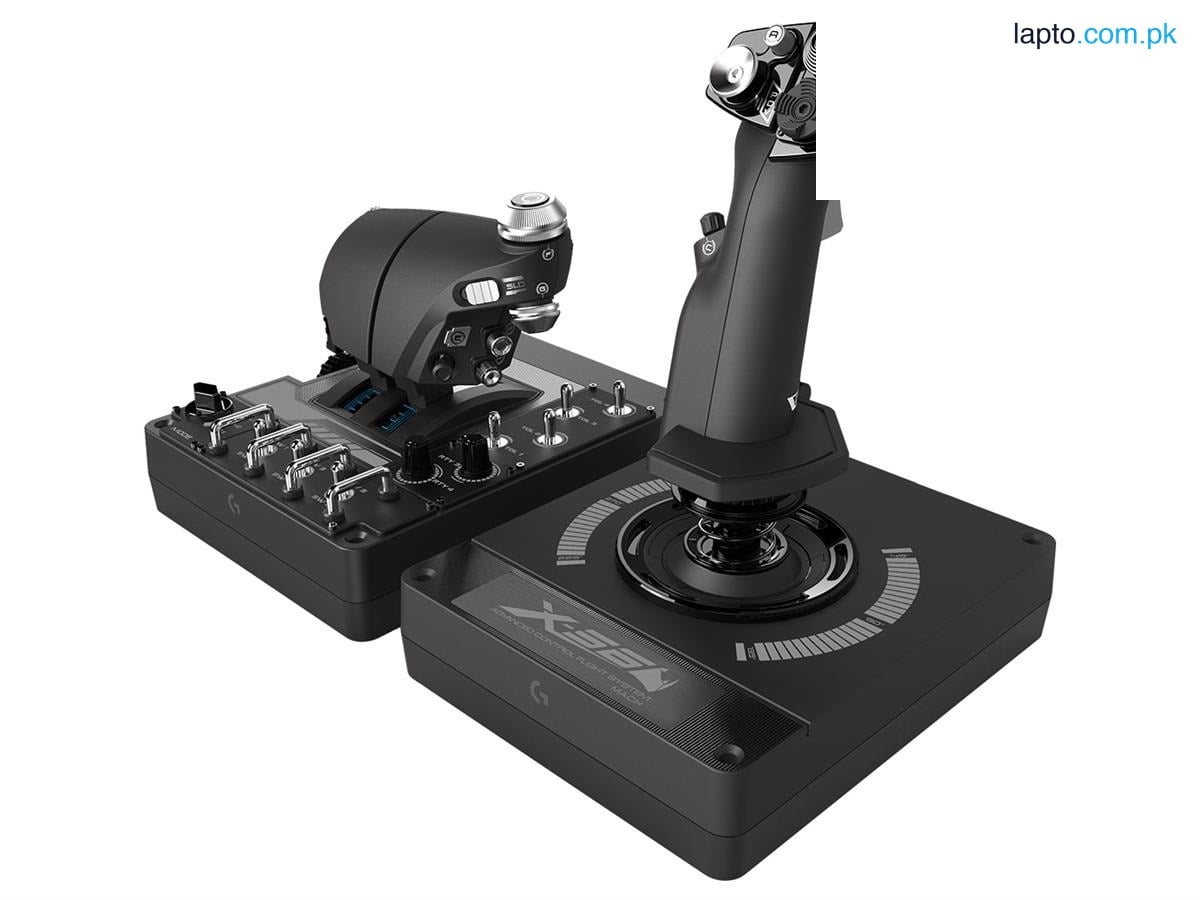 Logitech X56 H.O.T.A.S. RGB Throttle and Simulation Stick Controller 945-000059