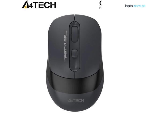 A4Tech Fstyler FB10CS Rechargeable Wireless Mouse - Stone Black