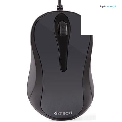 A4 Tech N-350 Mouse Wired Glossy Grey