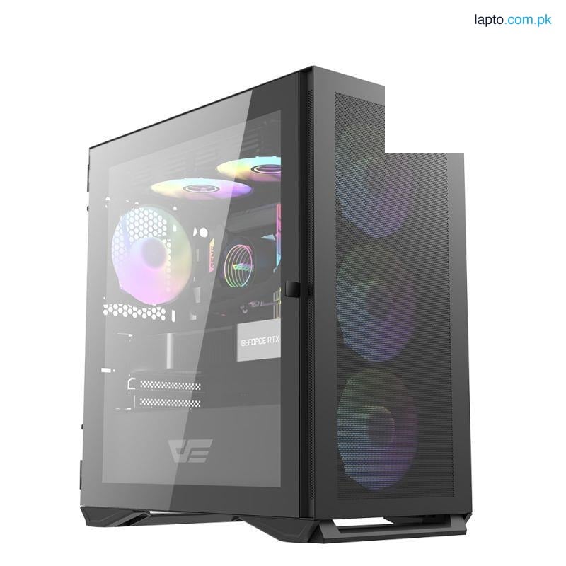 AIGO DARKFLASH DLM200 M-ATX PC Case Black