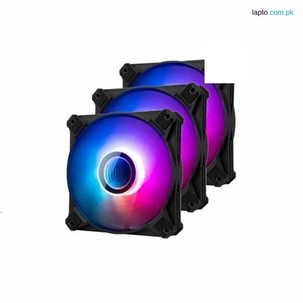 AIGO DarkFlash Infinity 8 Triple ARGB PWM Fan Pack 3 in 1