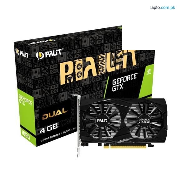 Palit GP Dual Fan GTX1650 GDDR6 4GB 128bit Graphic Card