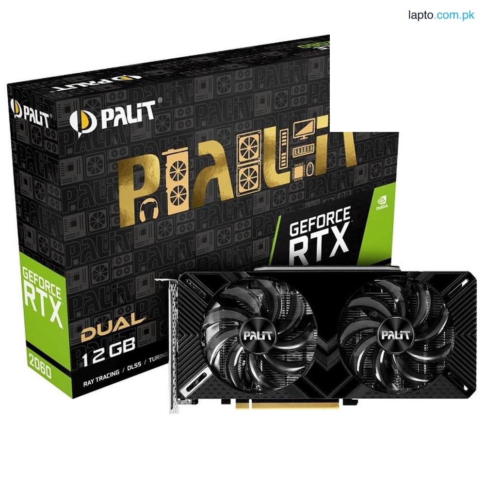 Palit GeForce RTX 2060 Dual 12GB Graphic Card GPU