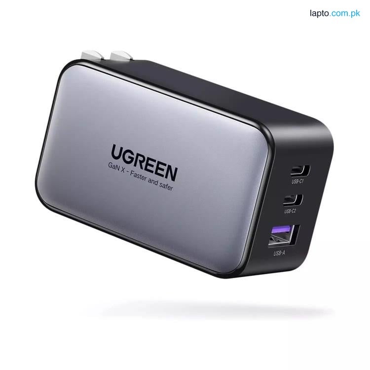 UGreen (10334) Nexode 65W USB-C 3-Ports Fast Charger 3-Ports PD Gan