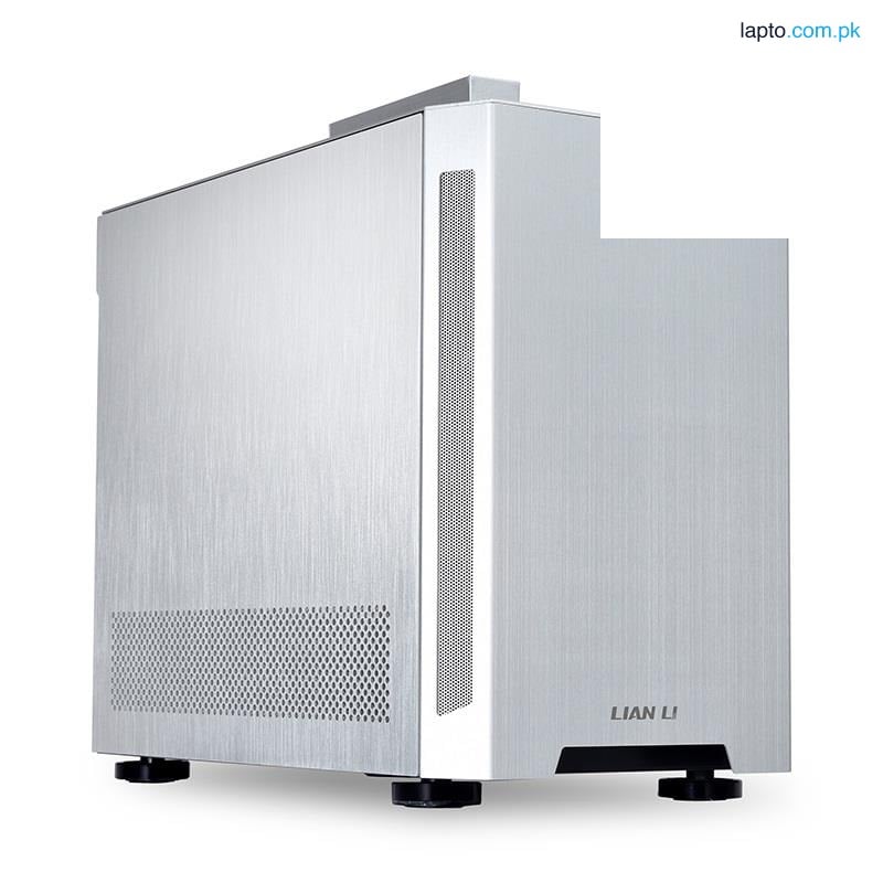 LIAN LI TU150 Aluminum Tempered Glass ITX Case – Silver Color
