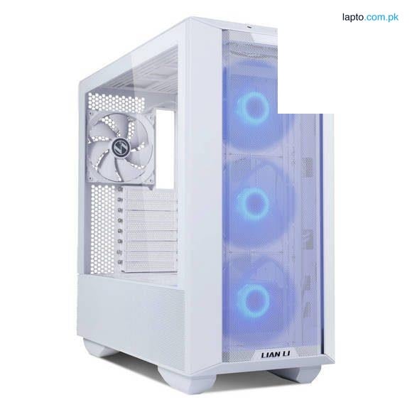 Lian Li LANCOOL III RGB Tower PC Case - (White - Black)