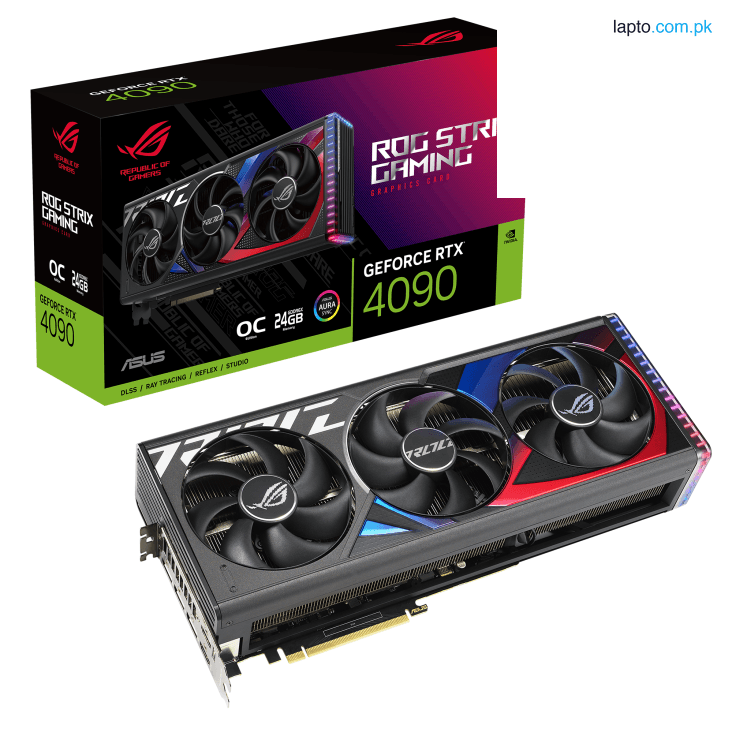 ASUS ROG Strix GeForce RTX® 4090 OC Edition Gaming Graphics Card (PCIe 4.0, 24GB GDDR6X) OPEN BOX