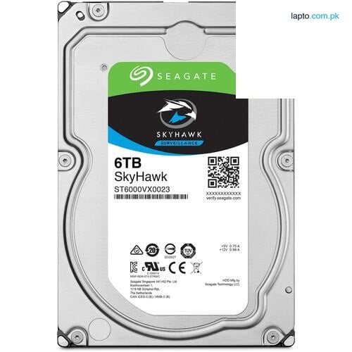 Seagate 6TB SkyHawk Surveillance SATA III 3.5" Internal Hard Drive ST6000VX001