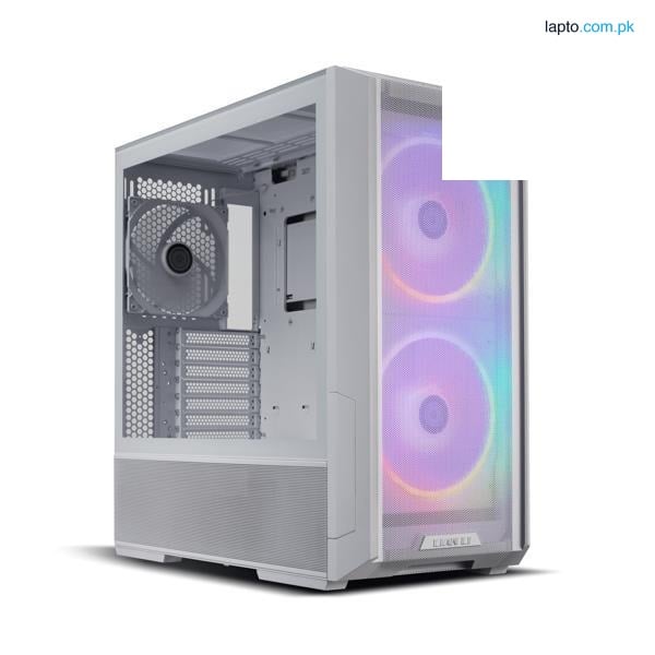 Lian Li Lancool 216 RGB Steel/Tempered Glass ATX Mid Tower Case - White