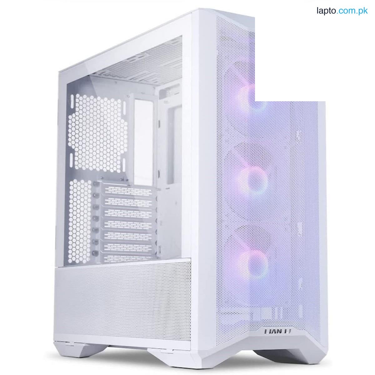 Lian Li Lancool II Mesh RGB + USB Type-C Mid-Tower ATX Case - Snow White