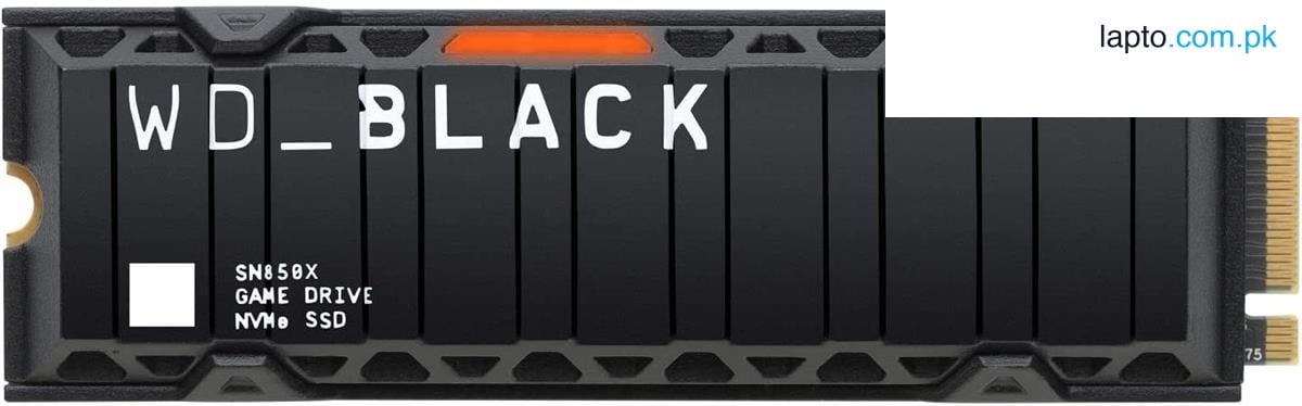 WD_BLACK 1TB SN850X NVMe Internal Gaming SSD Solid State Drive with Heatsink - Works with Playstation 5, Gen4 PCIe, M.2 2280, Up to 7,300 MB/s - WDS100T2XHE