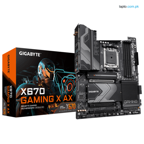 Gigabyte X670 GAMING X AX ATX Motherboard for AMD AM5 CPUs