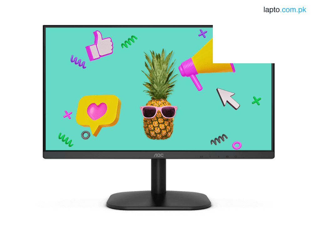 AOC ULTRA SLIM NARROW BORDER 21.5”22B2HN 7ms, 60Hz, VA Panel, FHD (1920x1080) LED MONITOR