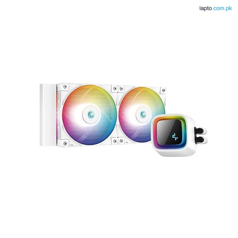 DeepCool LS520 High Performance Liquid CPU Cooler 240mm White