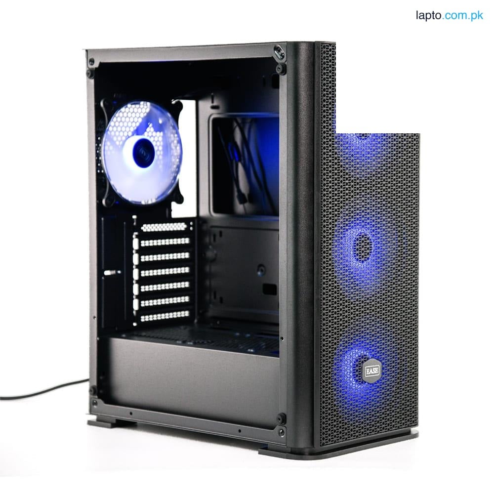 EASE EC144B Tempered Glass ATX Gaming Case