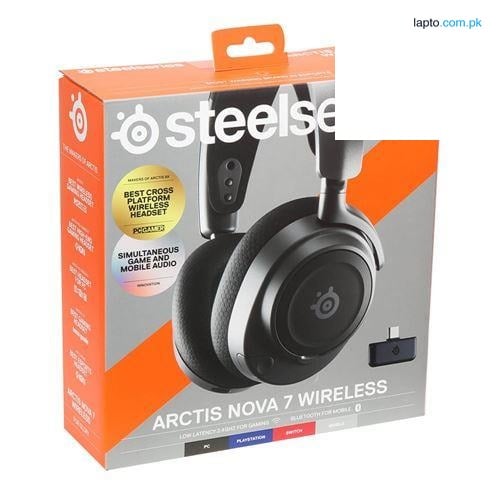 SteelSeries Arctis Nova 7 Wireless USB-C Dongle/Bluetooth Multi-Programs Gaming Headset - 61553
