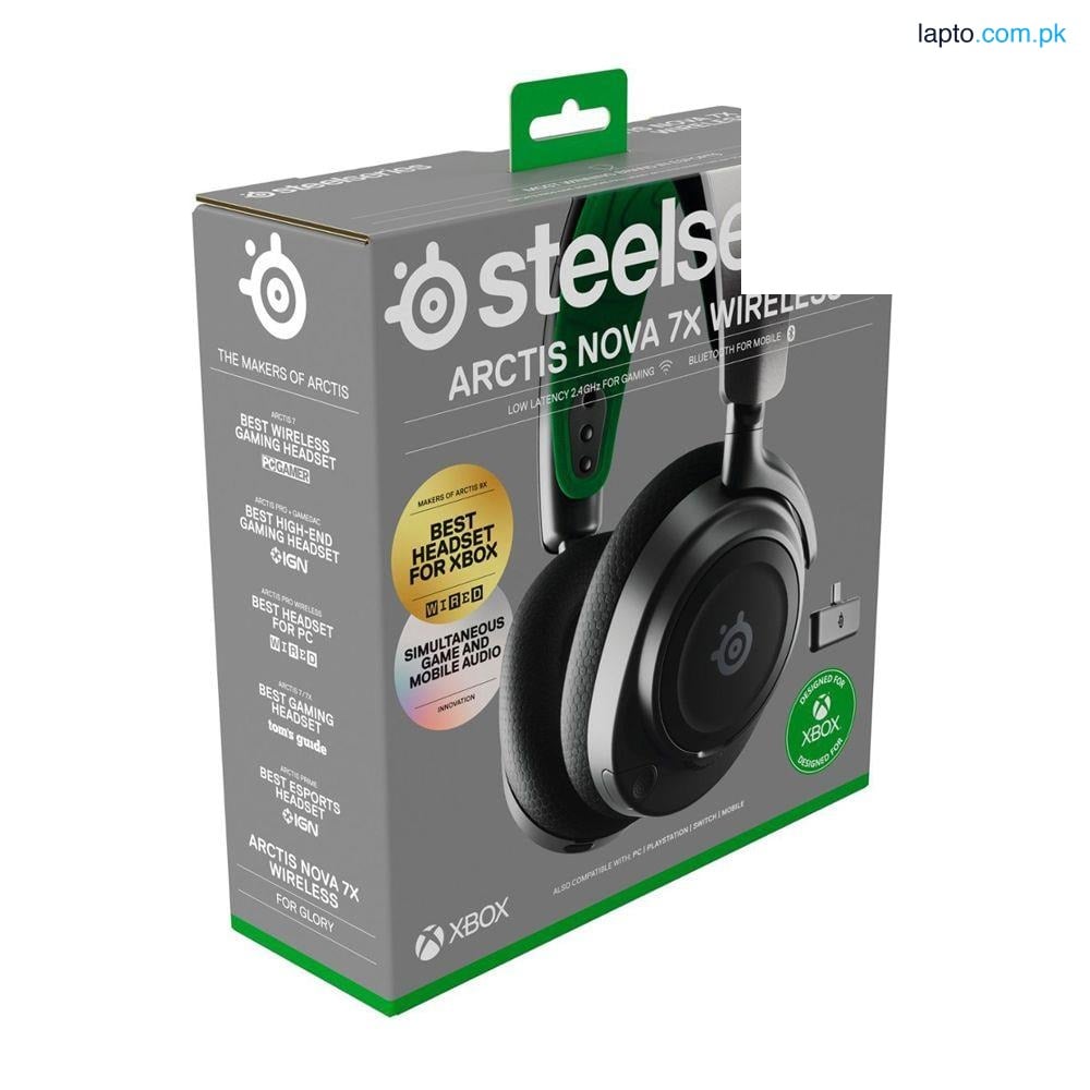 SteelSeries Arctis Nova 7X Wireless Gaming Headphone - Designed for XBOX - 61565