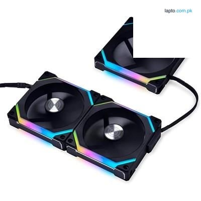 LIAN LI UNI Fan SL V2 120 ARGB PWM 120mm 2000RPM (3pcs) with Controller - Black - White