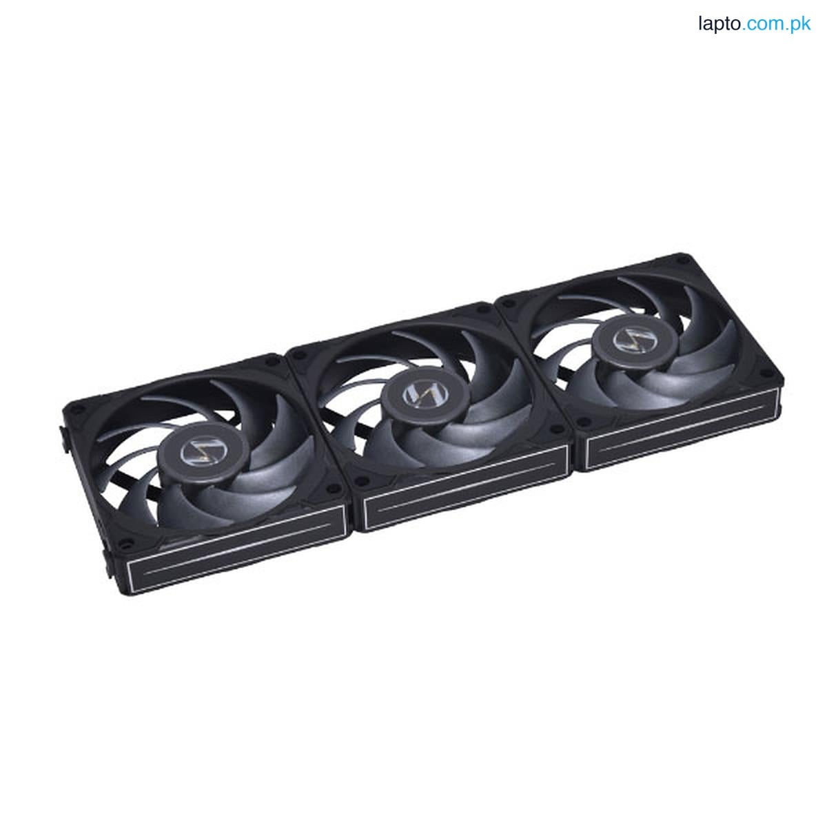 LIANLI UNI Fan P28 Triple PWM 120mm 2600RPM (3pcs) With Controller - Black - White