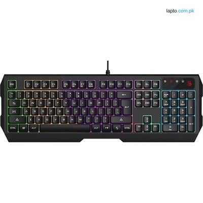 A4Tech Bloody B135N Neon Illuminated Gaming Keyboard (BLACK)