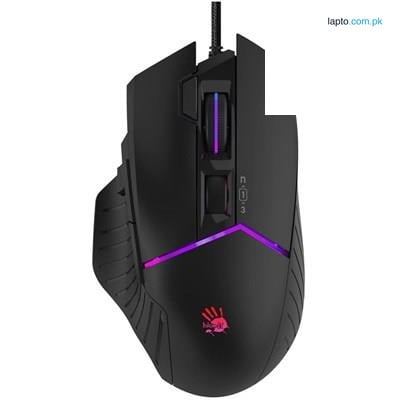 Bloody W95 Max Gaming Mouse - Extra Fire Ultra Core Activated (Stone Black - Sport Red)