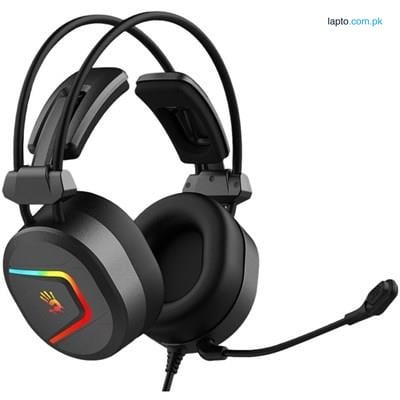 A4Tech Bloody MC750 ANC RGB USB Gaming Headset – Hybrid Active Noise Cancelling – Black