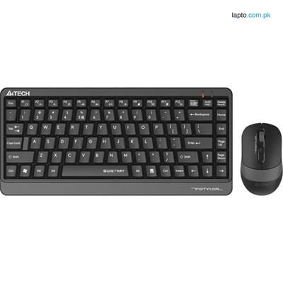 A4Tech FGS1110Q FSTYLER 2.4G Powewr Saving Multimedia Wireless (Keyboard+Mouse) - Grey