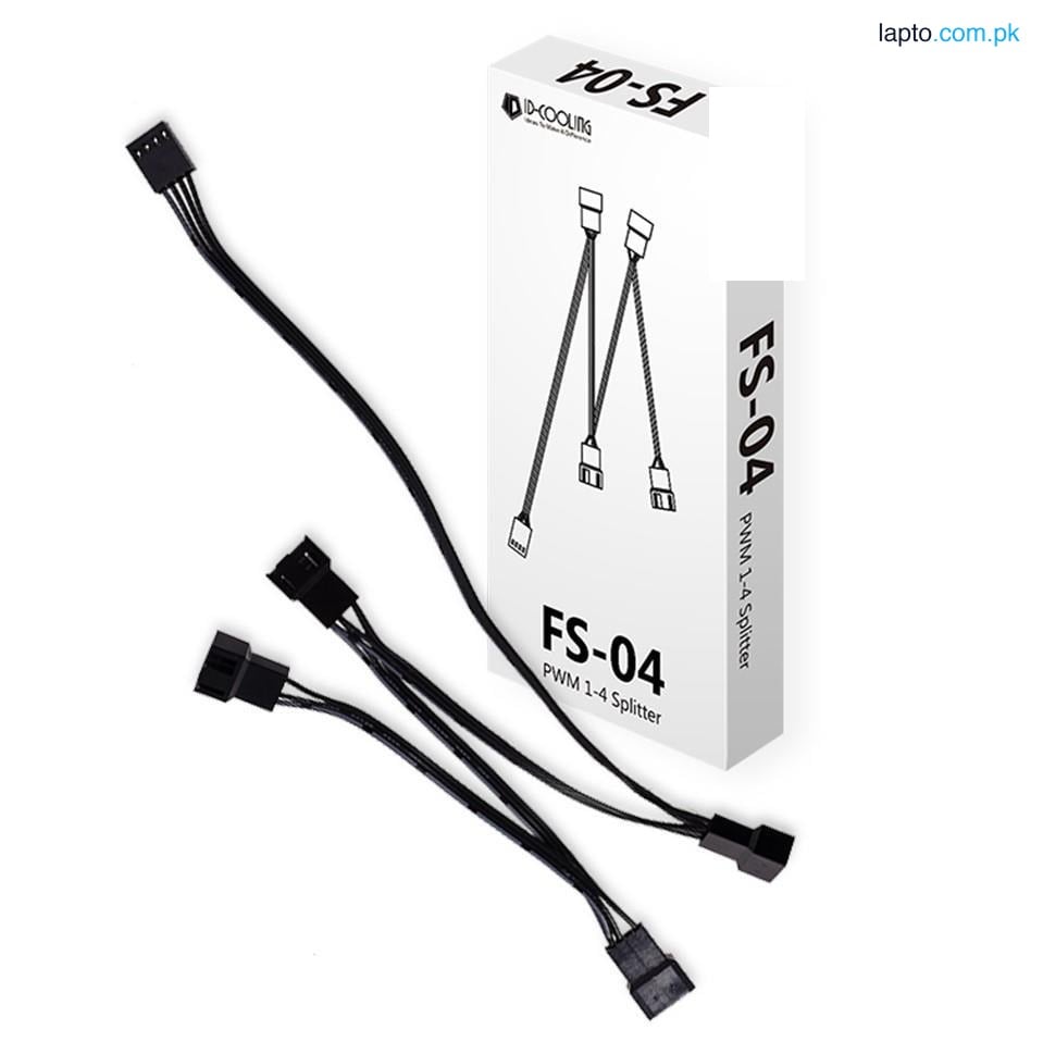 ID-Cooling FS-04 PWM 1 in 4 out Splitter Cable