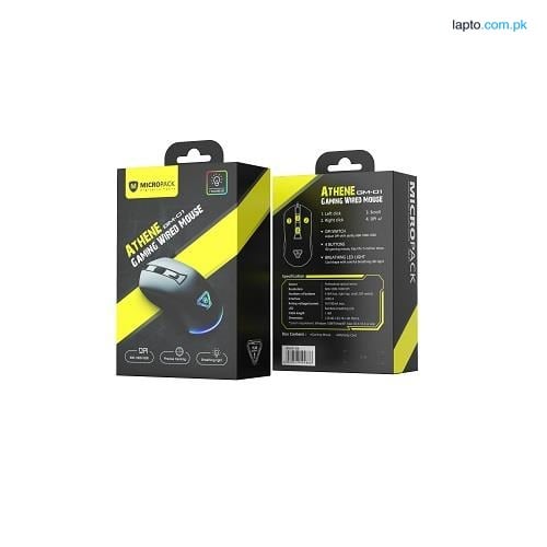 MicroPack GM-01 Athene RGB Wired Professional Gaming Mouse