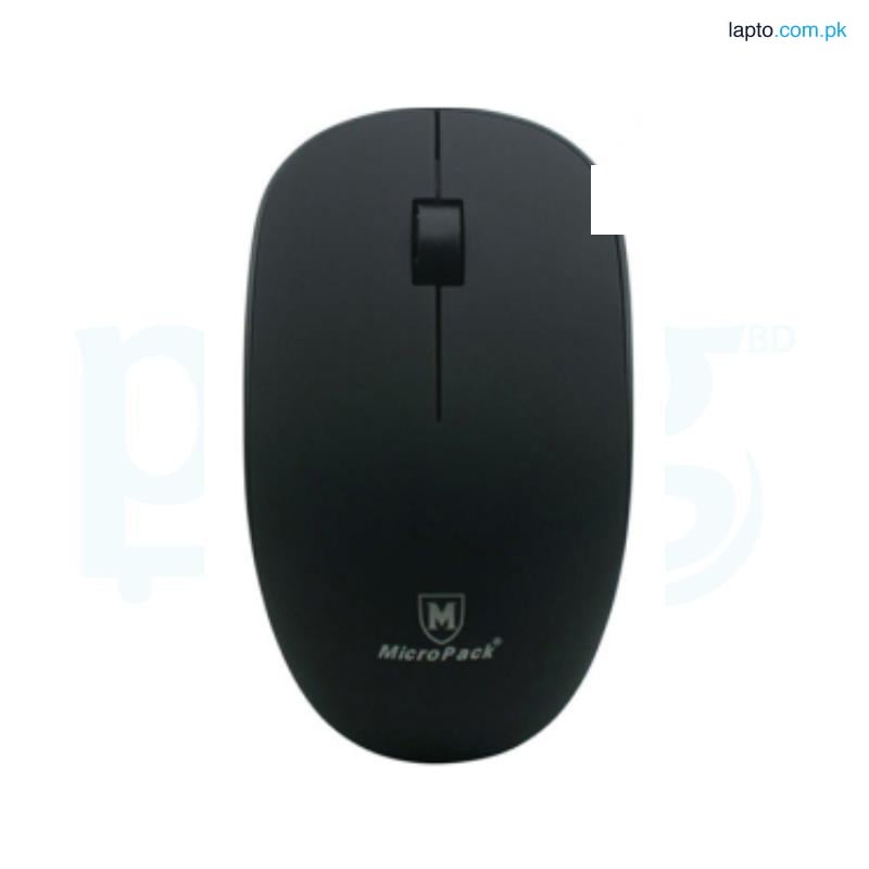 Micropack MP-721W Optical Sensor USB Wireless Mouse - Black