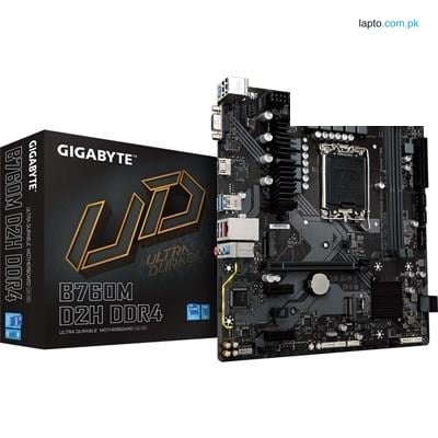Gigabyte B760M D2H DDR4 Intel Motherboard Socket LGA1700