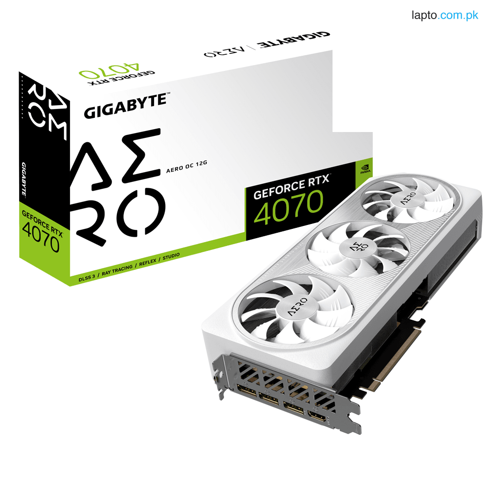 Gigabyte AERO GeForce RTX 4070 GV-N4070AERO OC-12GD Graphic Card