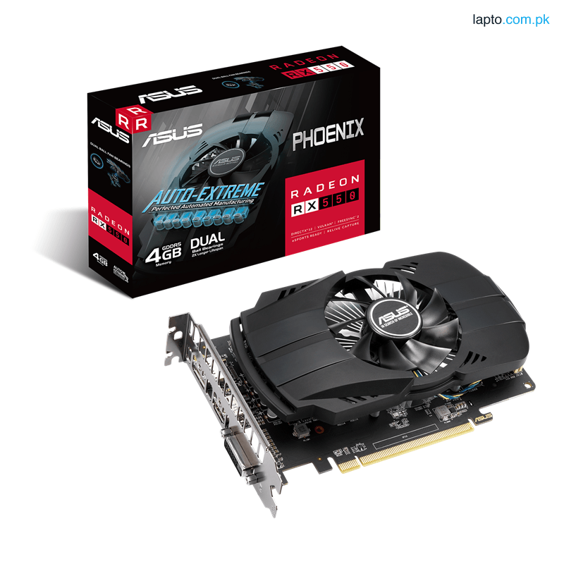 ASUS AMD Radeon PH-RX 550 4GB Graphics Card