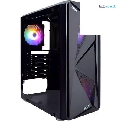 Boost Tiger PC Gaming Case with Pre Installed 3 RGB Fans