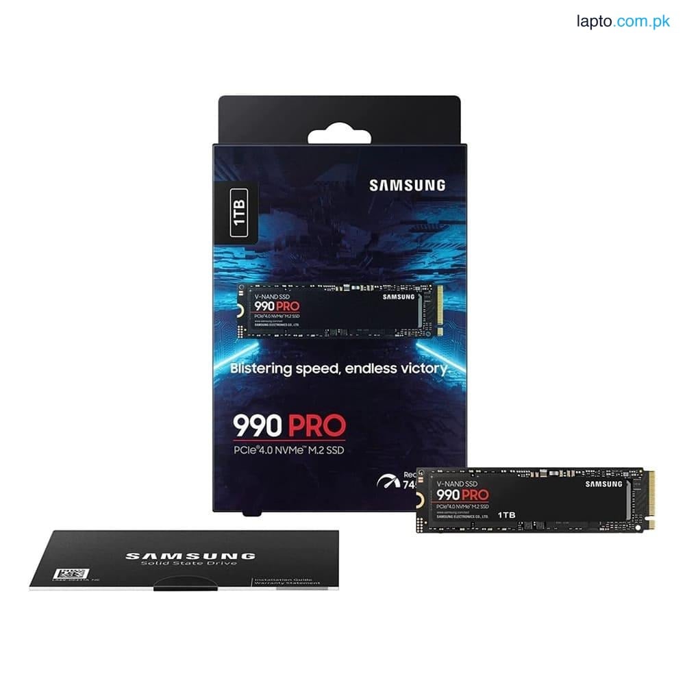 Samsung NVMe 990 PRO 1TB SSD PCIe 4.0 MZ-V9P1T0B