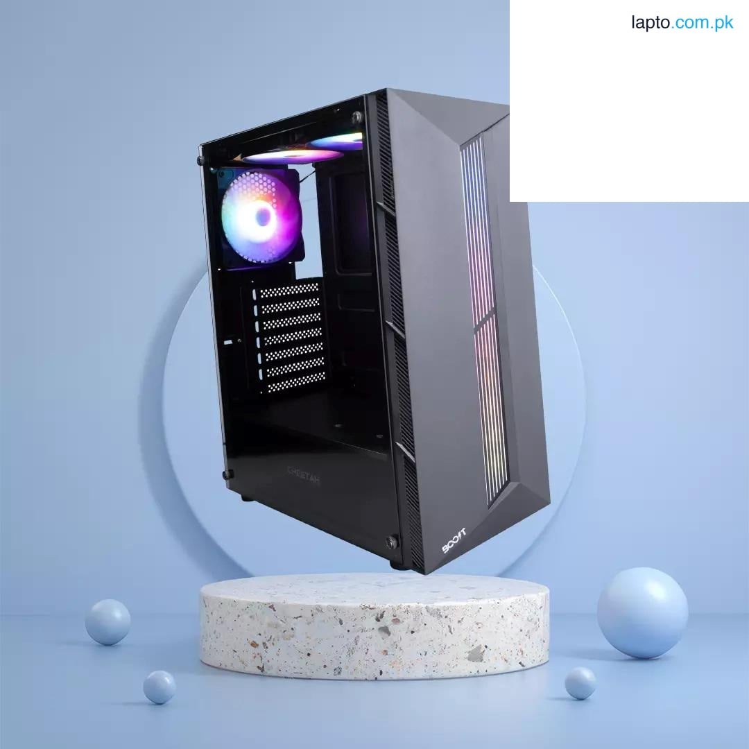 Boost Wolf Micro ATX PC Gaming Case Without Fans