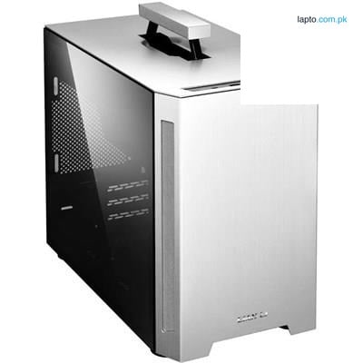 Lian Li TU-150 Aluminum Tempered Glass Mini-ITX Computer Case - (Silver - Black)