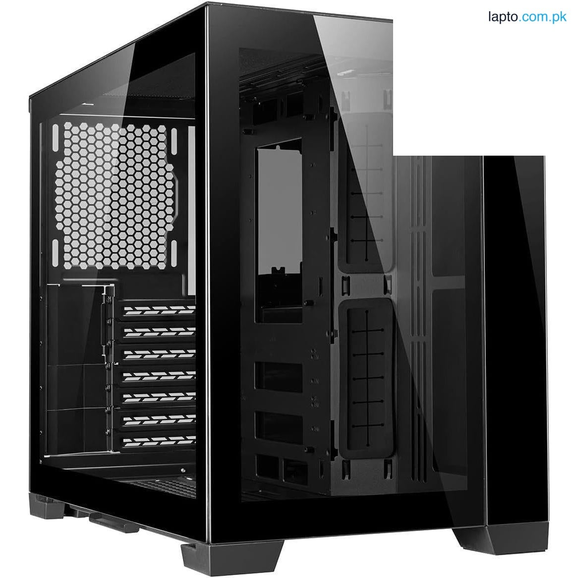 Lian Li O11 Dynamic Mini-Gaming PC Case - (Black - Snow White)